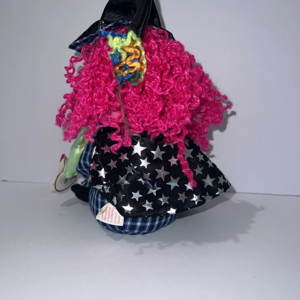 TY‎ Beanie Babies Scary The Witch With Hang Rag